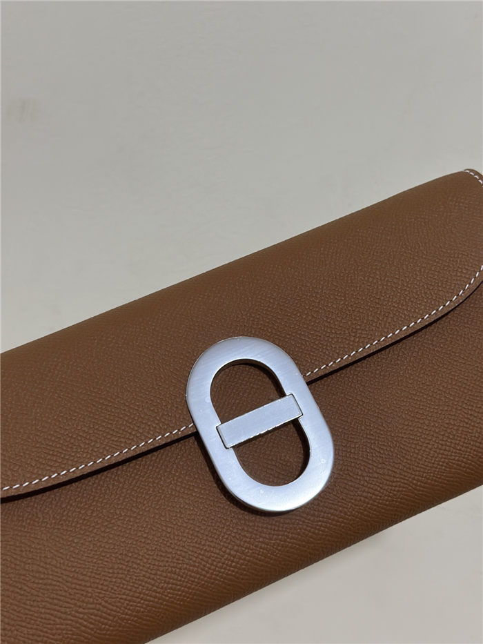 Hermes Chaine D Ancre To Go wallet Epsom calfskin WAX Gold High