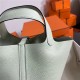 Hermes Picotin Lock 18/22 Bag Togo Leather In Vert Fizz-Silver WAX High