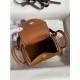 Hermes Lindy Mini Bag Clemence Leather In Tan WAX High