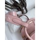 Hermes Lindy Mini Bag Clemence Leather In Pink WAX High