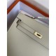 Hermes Kelly Sellier 25 Epsom WAX Cream White High