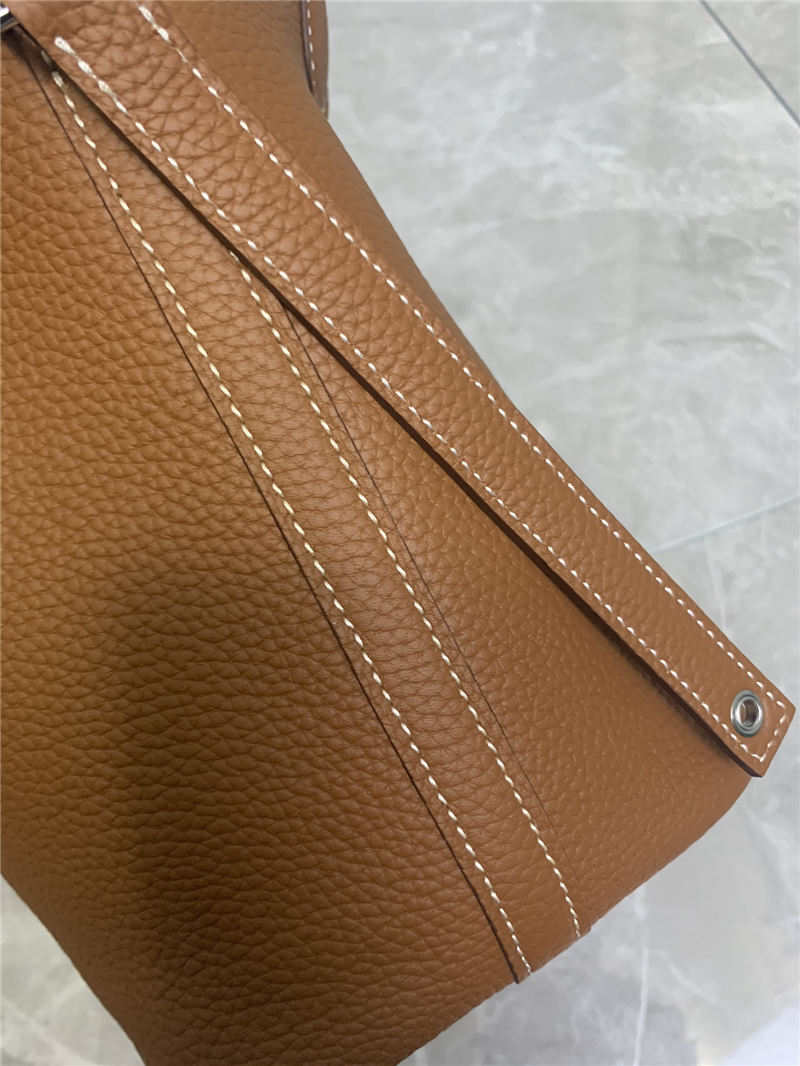 Hermes Picotin 18 Bag Clemence Leather In Camel High