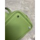 Hermes Picotin 18 Bag Clemence Leather In Lt-Green High