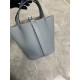 Hermes Picotin 18 Bag Clemence Leather In Grey High