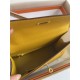 Hermes Kelly Sellier 25 Epsom WAX Yellow High