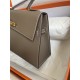 Hermes Kelly Sellier 25 Epsom WAX Etoupe High