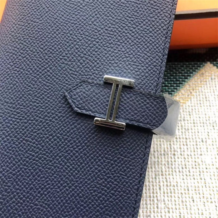 Hermes Bearn Gusset Wallet Epsom Calfskin High