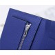 Hermes Bearn Gusset Wallet Epsom Calfskin In Navy High