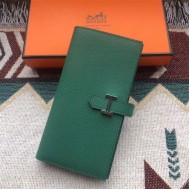 Hermes Bearn Gusset Wallet Epsom Calfskin High