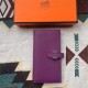 Hermes Bearn Gusset Wallet Epsom Calfskin High