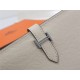 Hermes Bearn Gusset Wallet Epsom Calfskin In Beige High