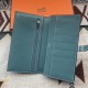 Hermes Bearn Gusset Wallet Epsom Calfskin High