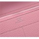 Hermes Dogon Combine Wallet Calfskin In Pink High