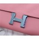 Hermes Constance Long Wallet Epsom Calfskin In Pink High