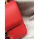 Hermes Mini Constance 18cm/24cm Epsom Bag Silver/Gold Metal Red High