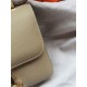 Hermes Mini Constance 18cm/24cm Epsom Bag Silver/Gold Metal Tourterelle High