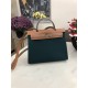 Hermes Herbag 31 bag Canvas and Leather Olive High