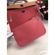 Hermes Herbag 31 bag Canvas and Leather Pink High