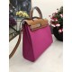 Hermes Herbag 31 bag Canvas and Leather Fuchsia High