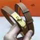 Hermes Kelly 18 belt Epsom Camel High