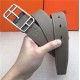 Hermes Cape Code 32 reversible belt Epsom Grey High