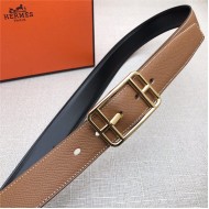 Hermes Cape Code 32 reversible belt Epsom Camel High