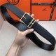 Hermes Nathan 38 reversible belt Togo Black High