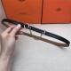 Hermes Chain belt buckle & Reversible leather strap 13 mm Epsom Camel/Black High