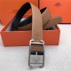 Hermes Society 32 reversible belt Epsom Camel High