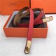 Hermes Kelly 18 belt Epsom Red High