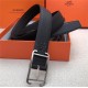 Hermes Society 32 reversible belt Togo Black/Coffee High