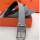 Hermes Society 32 reversible belt Togo Black/Grey High