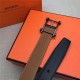 Hermes Reversible belt 32 mm Epsom Camel High