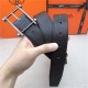 Hermes Reversible belt 32 mm Togo Coffee High