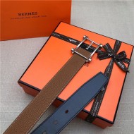 Hermes Reversible belt 32 mm Togo Camel High