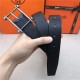 Hermes Reversible belt 32 mm Togo Black High