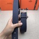 Hermes Reversible belt 32 mm Togo Navy High