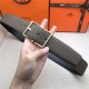 Hermes Reversible Belt 38 mm Togo Grey High