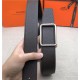 Hermes Code 32/38 reversible belt Togo Coffee High