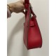 Hermes Jypsiere Mini Swift Leather WAX Red Silver-Metal High