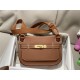 Hermes Jypsiere Mini Swift Leather WAX Gold Gold-Metal High