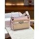 Hermes Jypsiere Mini Swift Leather WAX P Silver/Gold-Metal High