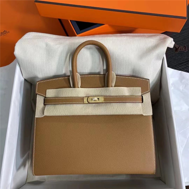 Hermes Birkin Sellier Bag 25/30cm Epsom Leather WAX Gold Gold-Metal High