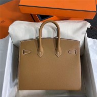 Hermes Birkin Sellier Bag 25cm Epsom Leather WAX Gold Gold-Metal High