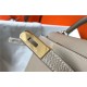 Hermes Kelly 25/28cm Retourne Bag Togo Leather In Tourterelle WAX High