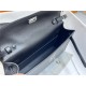 Hermes Kelly Elan 28cm Madame Leather Black Silver-Metal WAX High