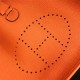 Hermes Evelyne III PM Bag Calfskin In Orange High