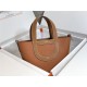 Hermes In-The-Loop 18 Handbag WAX Gold Silver-Metal High