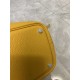 Hermes Picotin 18 Bag Clemence Leather In Yellow High