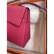 Hermes Kelly Sellier 25 Epsom WAX Fuchsia High